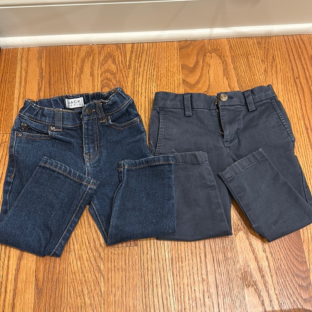 Two pairs of toddler pants. Size 2